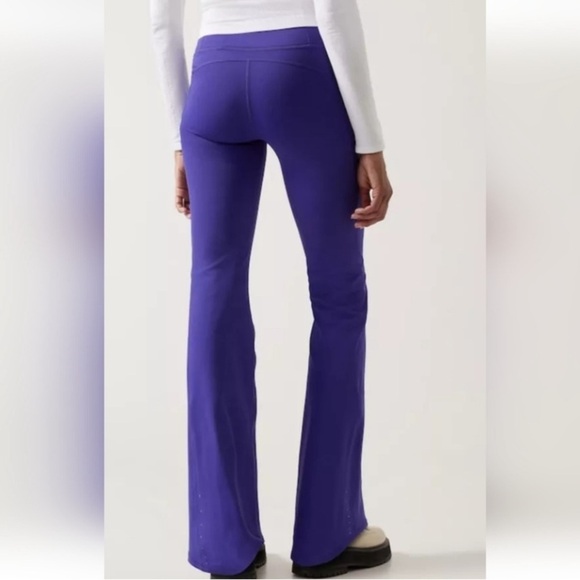 ATHLETA pants NEW Rainier Bootcut Pant Noble Blue purple xxs  #467899 - Picture 2 of 6